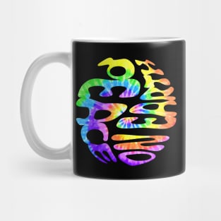 60s 70s Retro Flower Power - Peace On Earth 2 Mug